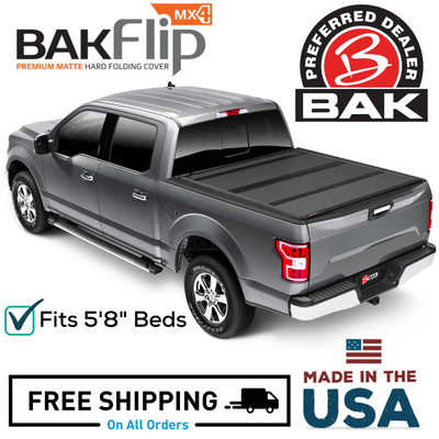 Bakflip Mx4 Hard Folding Tonneau Cover For 2014 2018 Silverado Sierra 5 8 Bed Ebay