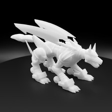 Unpainted Digimon Garummon GK Resin GARAGE KIT FIGURES Model In Stock New
