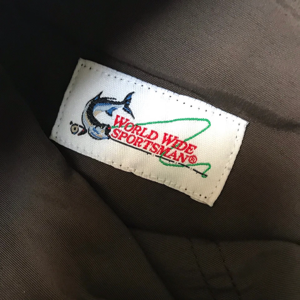 Pantalones Cortos World Wide Sportsman Para Mujer 10 Marrón Carga Senderismo Nylon Gorp Campamento Pesca Foto 3 de 4