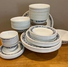 Corelle Pyrex Old Town Blue Onion Replacement Dishes Vintage Plate Bowl Cup