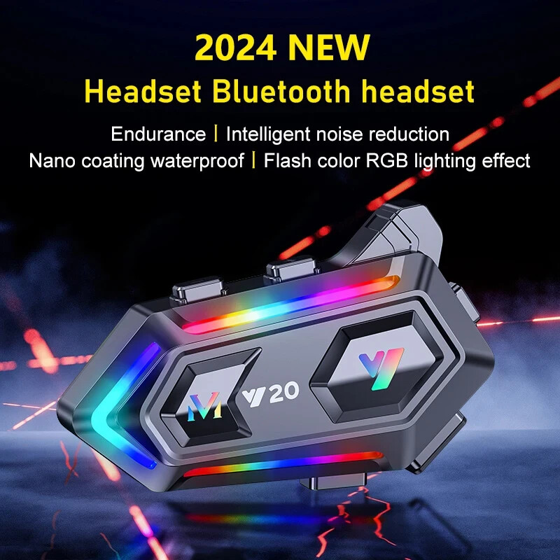 ヘッドホン Helmet Motorcycle Helmet Wireless Headset Bluetooth 5.0 Headphone