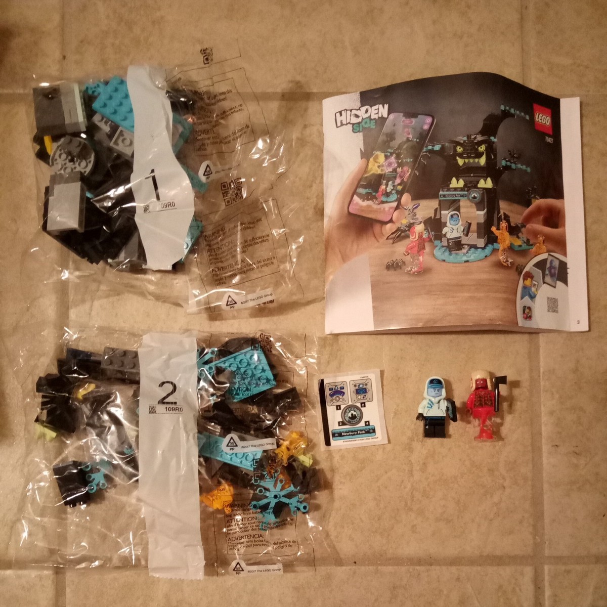 LEGO 70427 Welcome to the Hidden Side Hidden Side 100% Comp.w