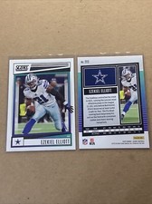 2022 Score Football Base #223 Ezekiel Elliott - Dallas Cowboys B-5