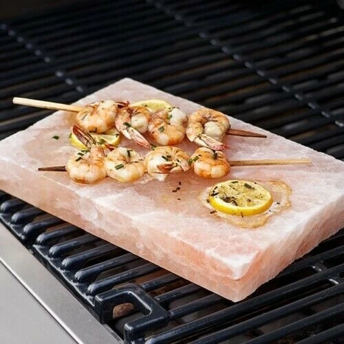 Pink Himalayan salt Block Cooking Slab 12x8x1.5 Salt Plate For BBQ Grilling