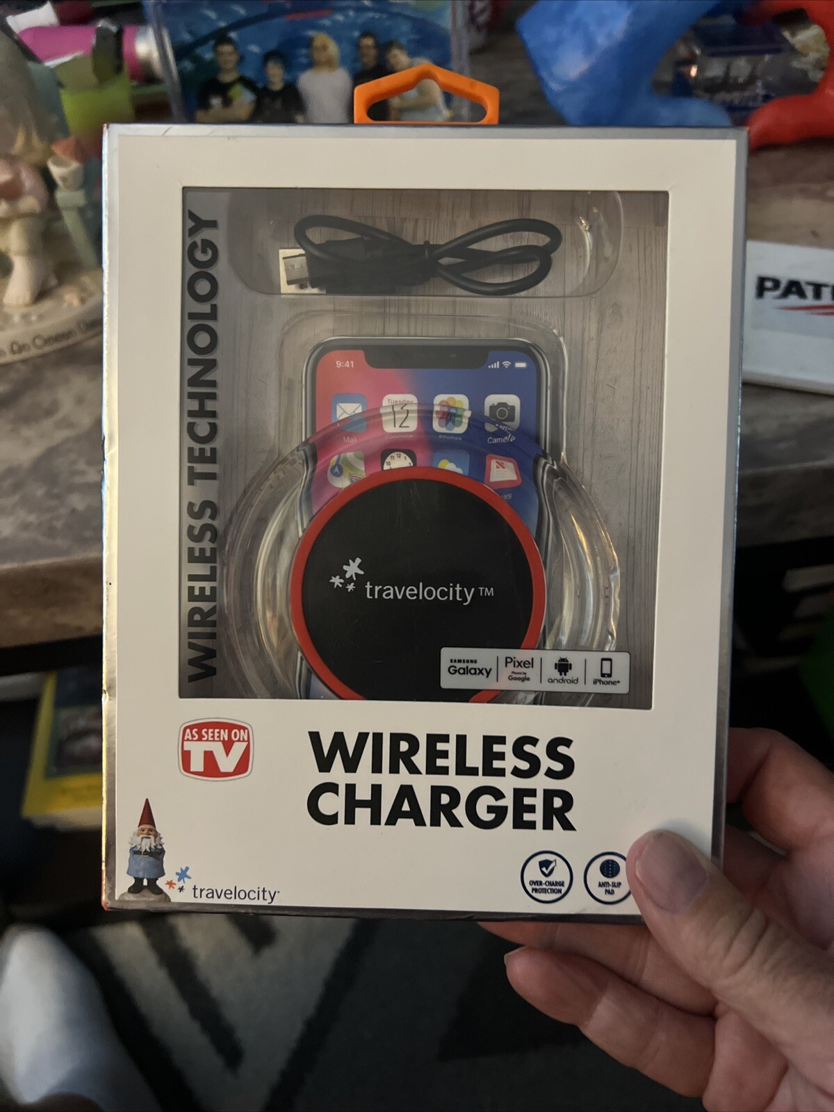 wireless charger Travelocity For Samsung, pixel, Android & Apple-image
