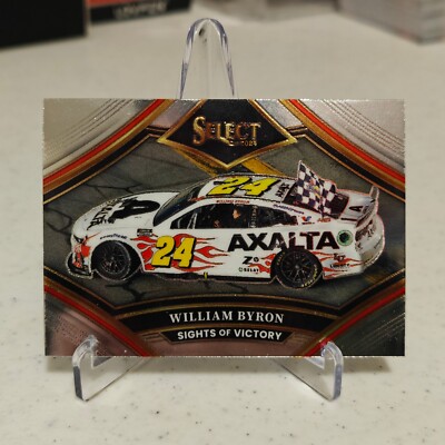 WILLIAM BYRON 2024 PANINI SELECT RACING NASCAR SIGHTS OF VICTORY INSERT #1