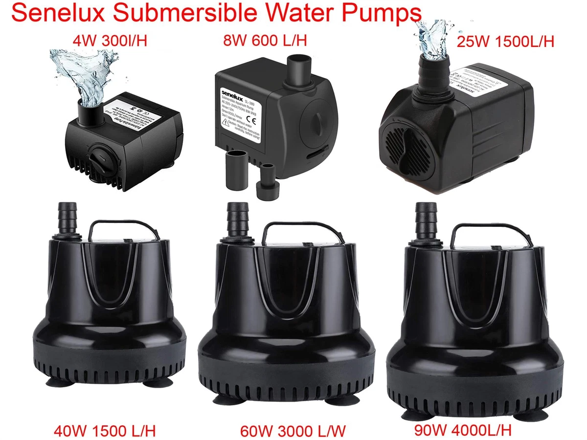 Aquarium water clearance pump