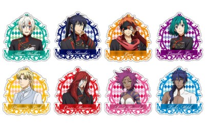 NEW D.Gray-man HALLOW Acrylic Key Holder J-WORLD TOKYO 8 Types Official Japan