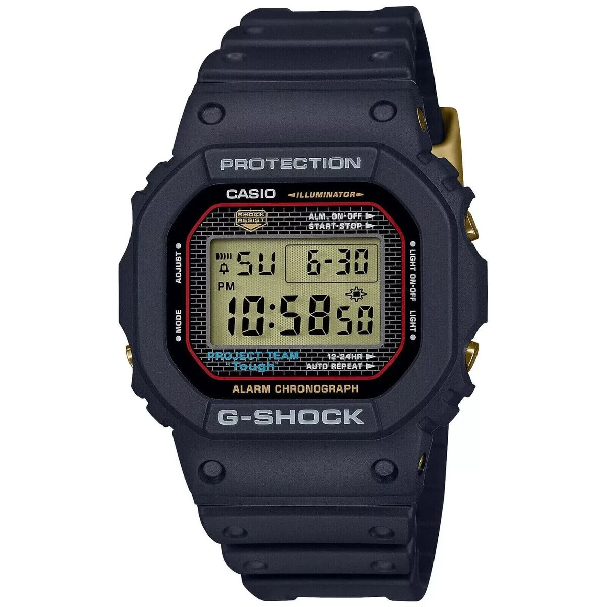 Casio G-Shock Quartz Black Digital Men's Watch (DW-5040PG-1 Casio G-Shock Quartz Black Digital Men's Watch (DW-5040PG-1
