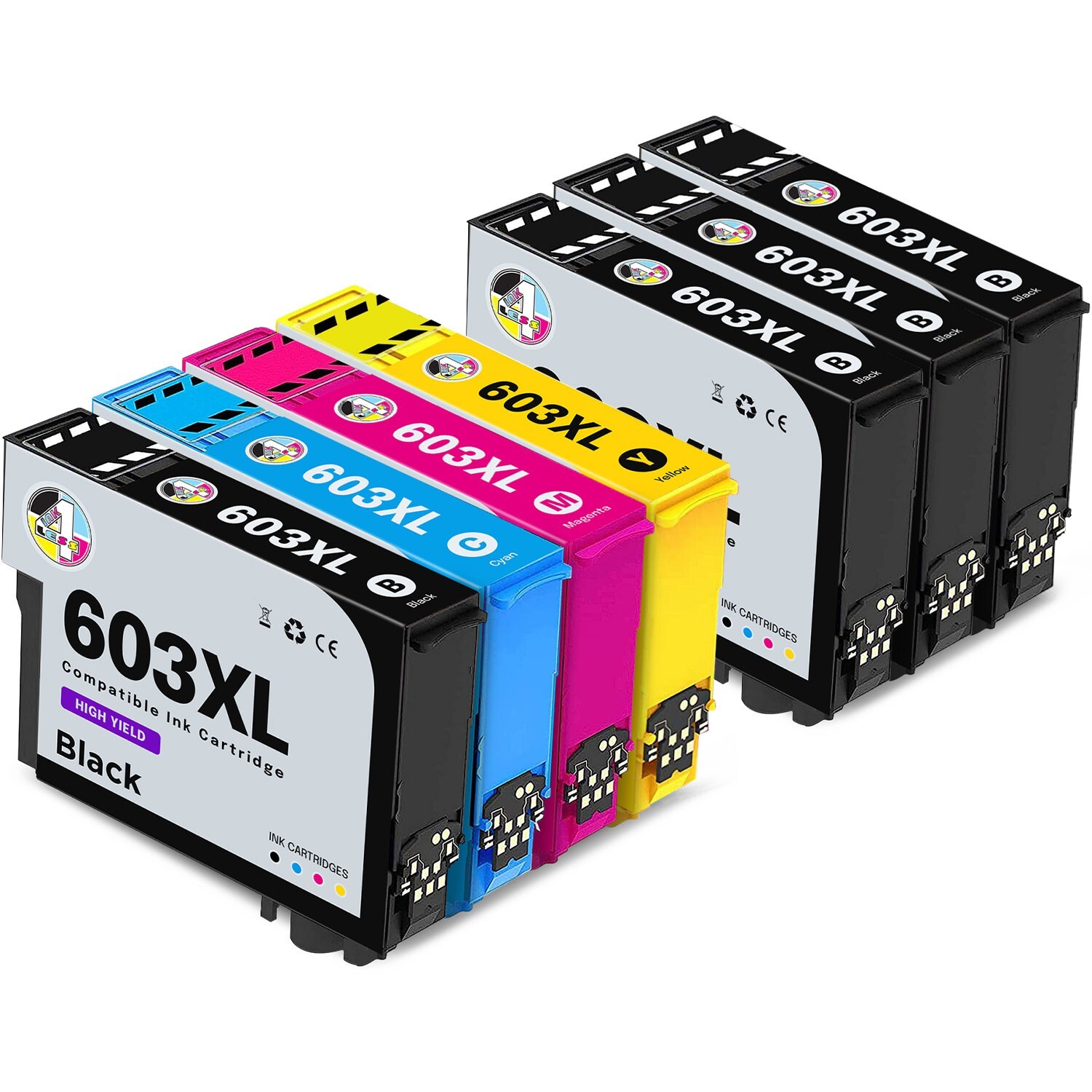 603XL Ink Cartridges For Epson XP-2100 2105 3100 3105 4100 4105 WF-2810 2830 LOT-image