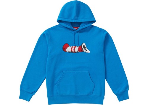 SUPREME X Cat In The Hat Hooded Sweatshirt StockX Verified - SIZE M - BRAND NEW - Picture 7 of 7
