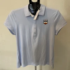 NWT WOMEN'S FAIRWAY & GREENE LOGAN POLO, SIZE: XL, COLOR: Light Blue