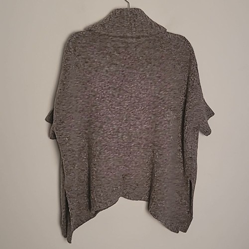 Theory Liesele Granito Wool Cashmere Cowl Neck Poncho Sweater Sz S - 第 5/8 張圖片