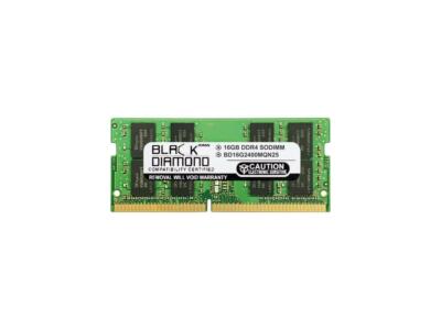 Black Diamond Memory 16GB 260-Pin DDR4 SO-DIMM DDR4 2400 (PC4 19200) Laptop Memo