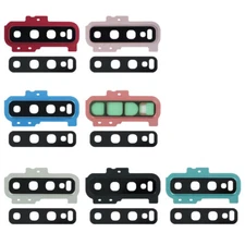 Rear Back Camera Glass Lens Cover Metal Frame For Samsung Galaxy S10 Plus