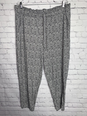Ponte Paper Bag Waist Pants | eBay