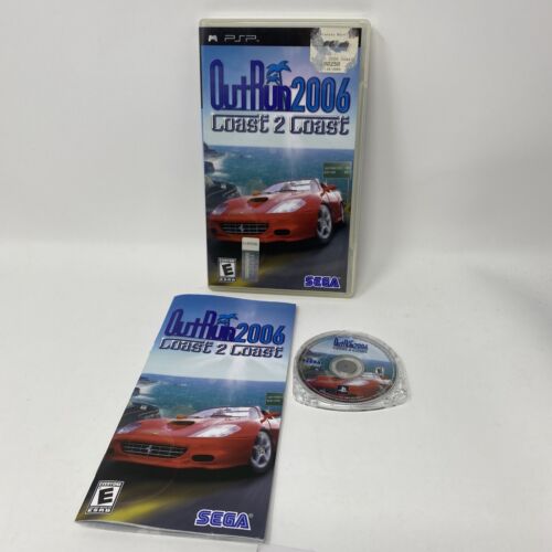 Outrun 2006 Coast to 2 Coast (Sony PSP, 2006) completo con manuale testato CIB - Foto 1 di 3