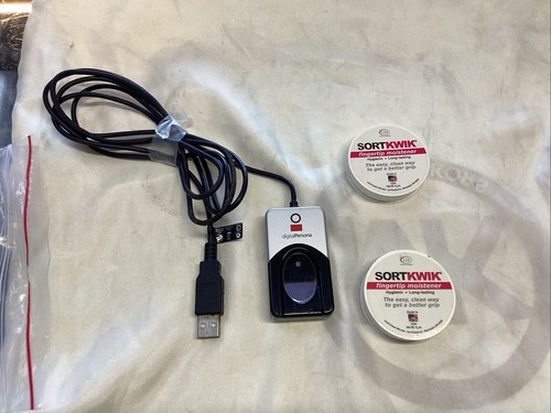Digital thumb print reader kit