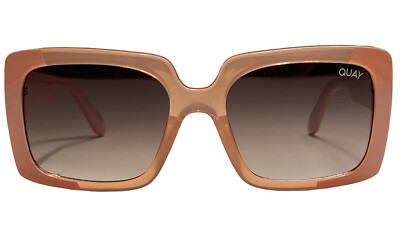 Quay Australia Total Vibe Milky Pink / Brown Sunglasses  display picture 1