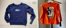 Polo RALPH LAUREN BOYS 4T SWEATER NWT FLEECE LOT OF 2 PCS SWEATER, SHIRT