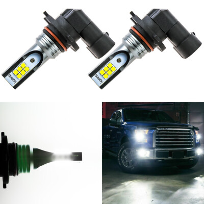 2x For Ford F150 2002-2015 2016 Fog Driving Light 6000K White LED Bulbs H10 9145