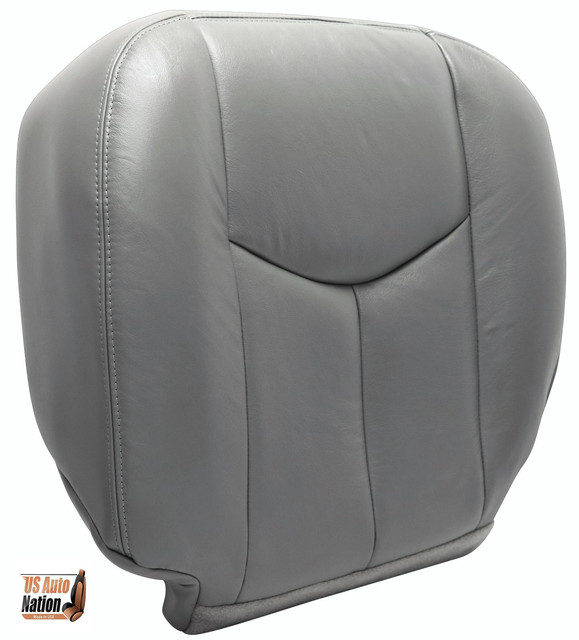 2005 2006 Chevy Silverado 2500HD Duramax Leather Seat Cover GRAY