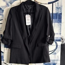Zara black blazer in size S
