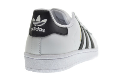Size 7 (GS) - adidas Superstar Low White Core Black for sale