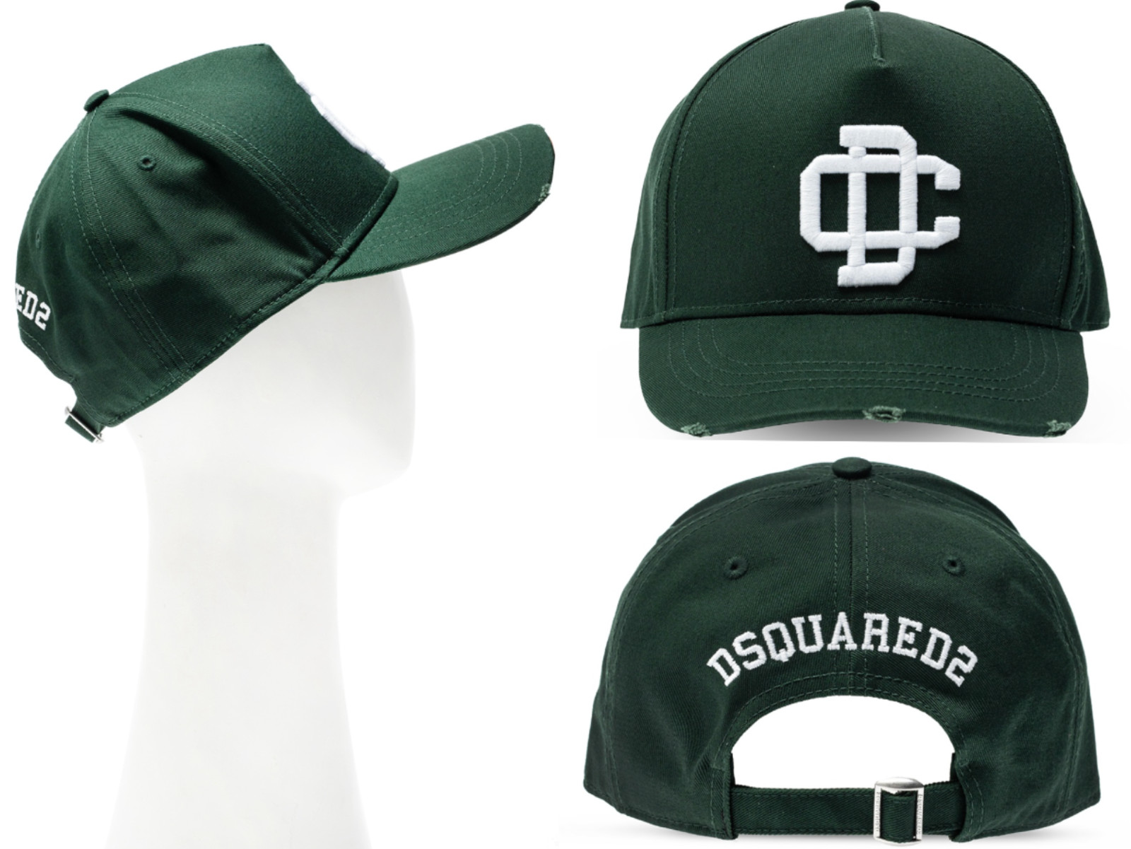 DSQUARED2 DC CREST VARSITY Icon Baseball Cap Cap Baseball Cap Trucker Hat Hat