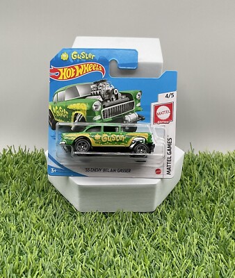 Hot Wheels Guster '55 Chevy Bel Air Gasser 4/5 HW Mattel Games