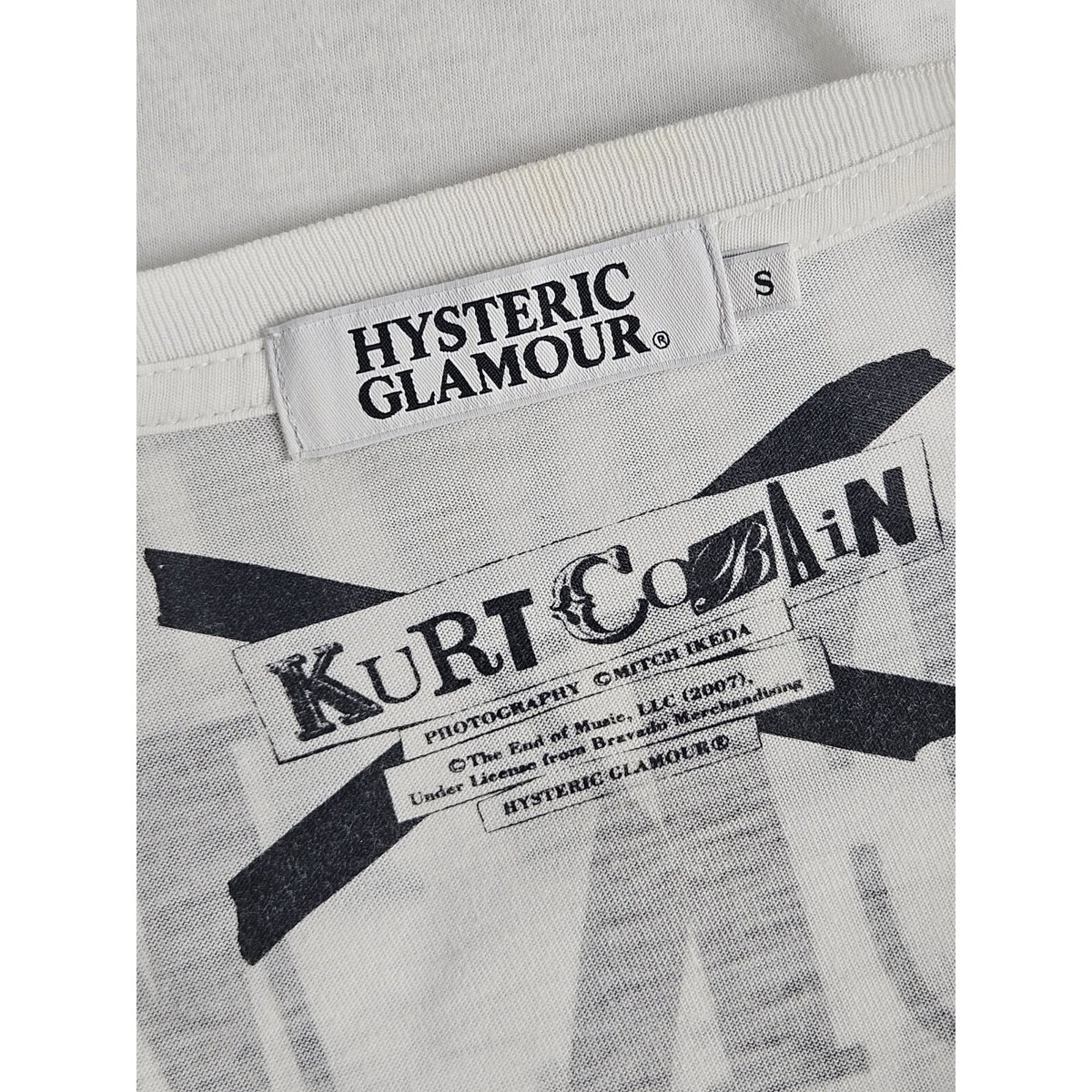  Cobain Tシャツ HYSTERIC GLAMOUR M Hysteric Glamour Kurt Cobain Tee #hystericglamour | Depop