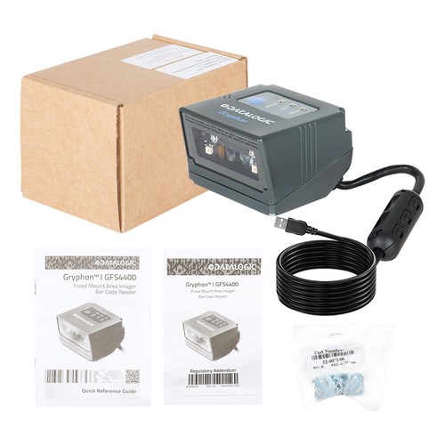 Datalogic Gryphon GFS4470/GFS4450 USB/RS232 Fixed Mount 1D 2D Barcode Scanner - Afbeelding 11 van 13