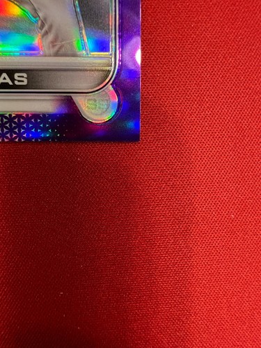 2022 Topps Chrome Update Jose Iglesias Purple Refractor Card Rockies #USC80 - Picture 4 of 6