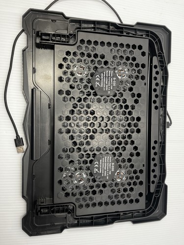 AICHESON Pad di Raffreddamento per Laptop 5 Ventole fino a 17.3 Pollici Heavy Notebook Cooler, Blu L - Foto 7 di 12