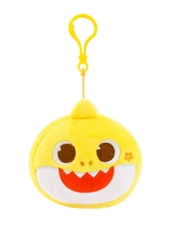 Pinkfong Baby Shark Yellow Plush Soft doll 10cm Key Ring Bag Charm Genuine Soft