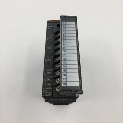USED   Q64DAN D/A Converter Unit Tested It In Good Condition #ea