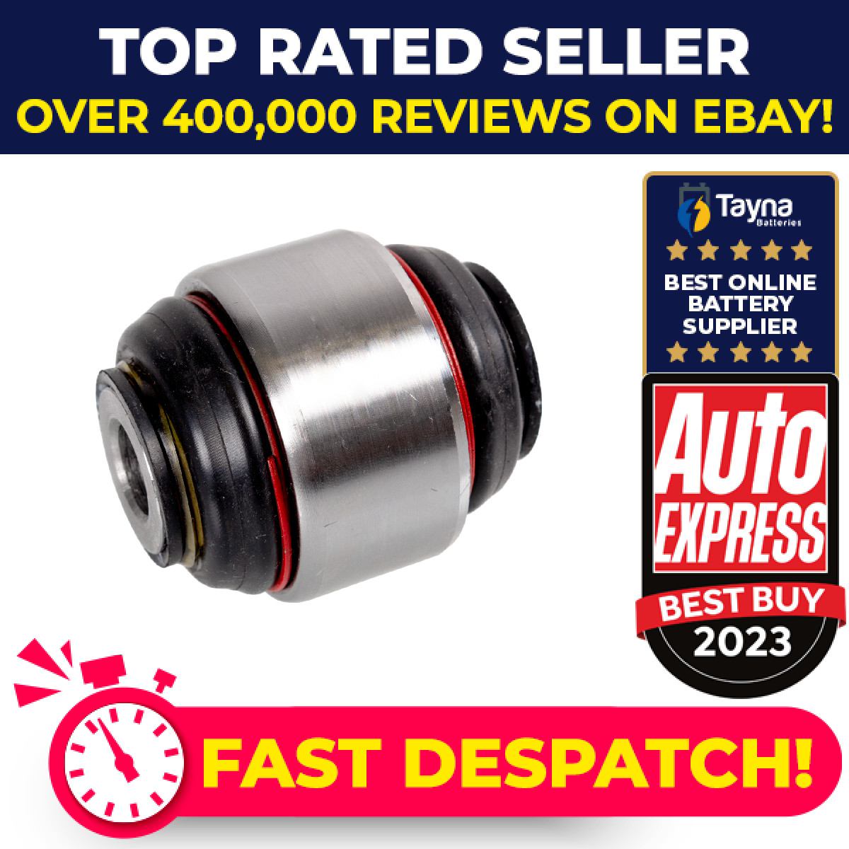 Wishbone / Control / Trailing Arm Bush fits SAAB 9-5 YS3E 2.3 Rear 97 to 09 Febi