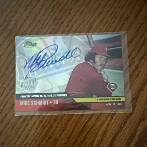 2026 Topps Finest Mike Schmidt Base (RAW)
