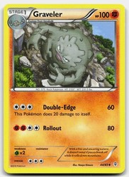 Graveler 44/83 XY Generations Uncommon