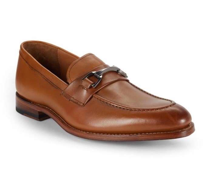 Men's LOAFERS ALLEN EDMONDS  Sidney Bit Loafers- BROWN LEATHER