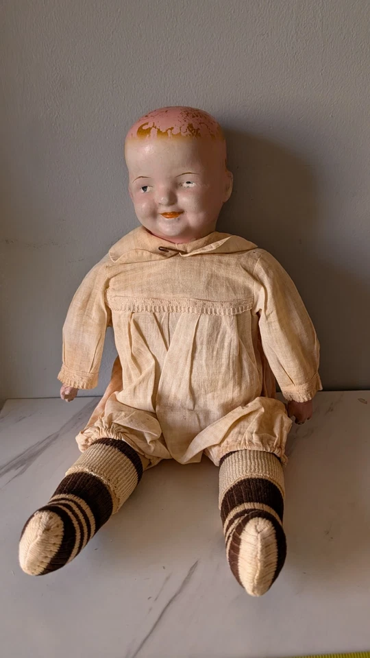 Boneca antiga de duas faces Ideal? Definitivamente não assombrado - Imagem 3 de 4