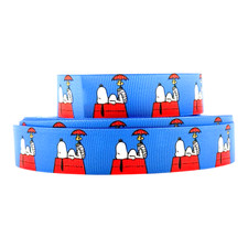 Snoopy dog grosgrain ribbon 22mm Cartoon ribbon Hairbows Cute ribbon