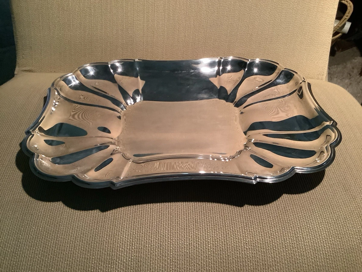Gorham Heritage In Antique Us Silver-Plated Platters & Trays for