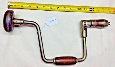 Brace, Hibbard Spencer Bartlett ? Vintage No 1010 Brace - Reversible Hand Drill