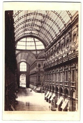 Fotografie Mailand - Milano, Galleria Vittorio Emanuele II 