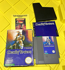 Brøderbund Deadly Towers Nintendo NES Action/Adventure Manual Included NTSC-(J)