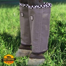 CareMaster Horse Fly Boots Fleece Air Flow Non-Slip Set 4