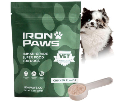 Human-Grade Superfood For Dogs, Premium Greens Powder Supplement For Dental Heal