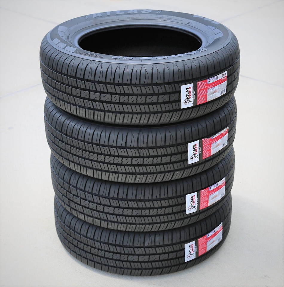 Set Of 4 Atlas Force HP All-Season Tires - 225/65R16 100H, 50,000 Mile Warranty
