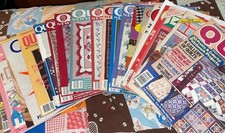 Vintage Quilting Magazines 70  s/80  s Lot Of 28 Nifty Fifty-Projects-Stitch Sew